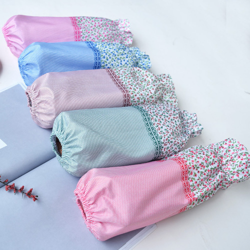 Long sleeves wholesale autumn and winter household cotton sleeves floral women's office sleeves printed sleeves wholesale