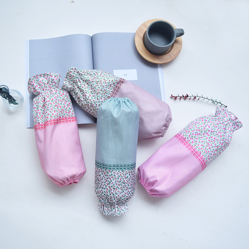 Long sleeves wholesale autumn and winter household cotton sleeves floral women's office sleeves printed sleeves wholesale