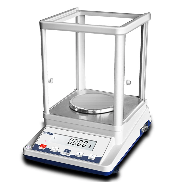 Lucky автоматические внутренние калибровки аналитические весы 1 ‰ 1 мг 0001 г Электронные весы экспериментальные весы