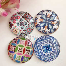 DIY时光宝石玻璃贴片 水晶冰箱贴化妆镜制作可提供图片创意饰品