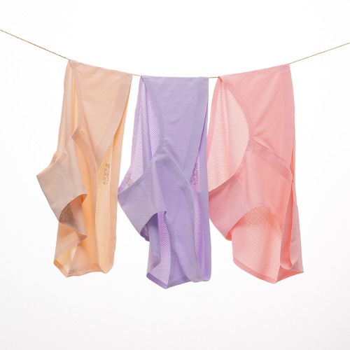 2019 Ice Silk Seamless Breathable Hole Maternity Underwear Low-waist Comfortable Breathable Women's Triangle Underwear During Pregnancy