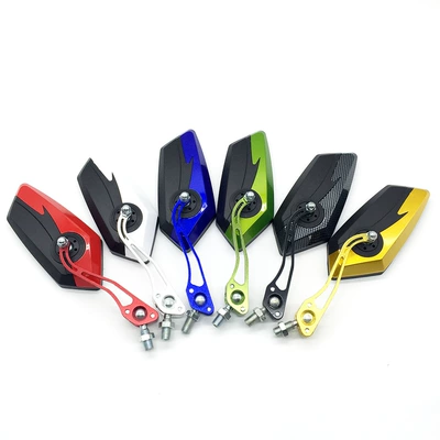 Motorcycle rearview mirror modified mirror universal electric car mirror cross-border hot product reversing auxiliary mirror Ghost Train