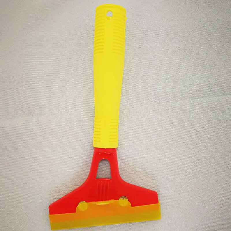 Antong cuchillo de limpieza de mango extendido de acero inoxidable limpiador de vidrio multiusos raspador de limpieza de varilla telescópica