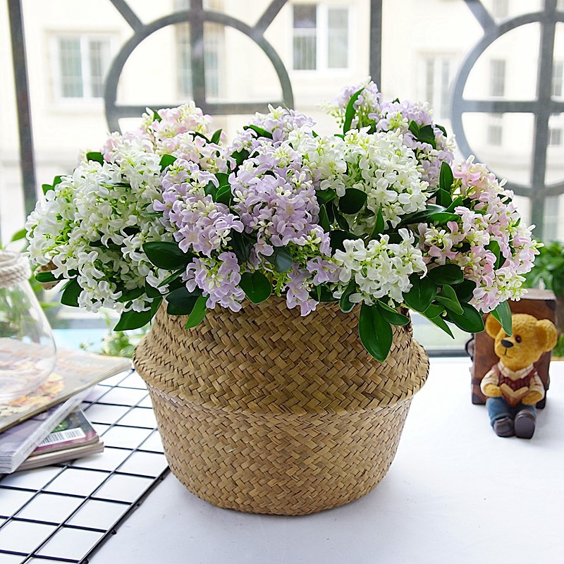5 Handwritten Thousand Lilac Bouquet Artificial Flowers Fake Flowers Home Hotel Window Wedding Photography Props