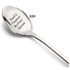 Family family tableware My Peanut Butter Spoon long -handle peanut sauce spoon stainless steel spoon