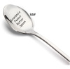 Family family tableware My Peanut Butter Spoon long -handle peanut sauce spoon stainless steel spoon