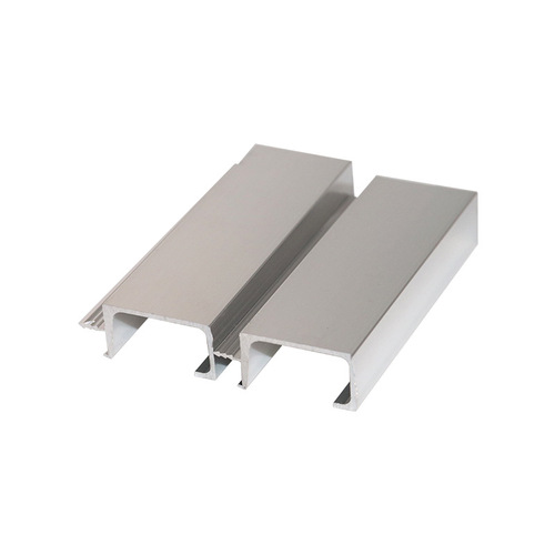18-piece G-type invisible cabinet wardrobe door handles, slotless aluminum G-type long handles, drawer pulls