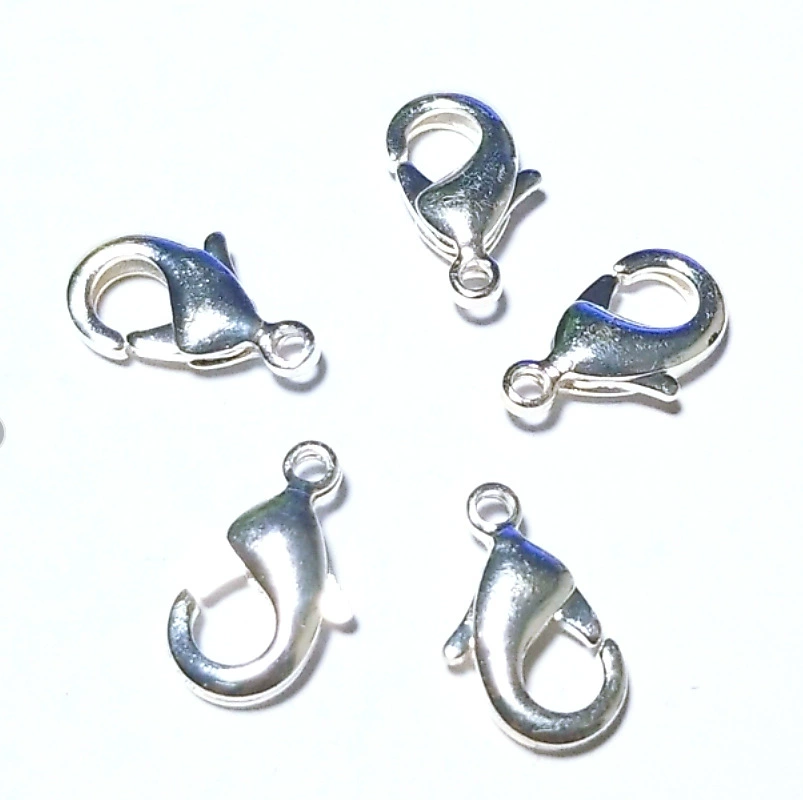 Supply of various materials lobster buckle Japanese characters buckle water dripping electroplating, various colors of various colors are large