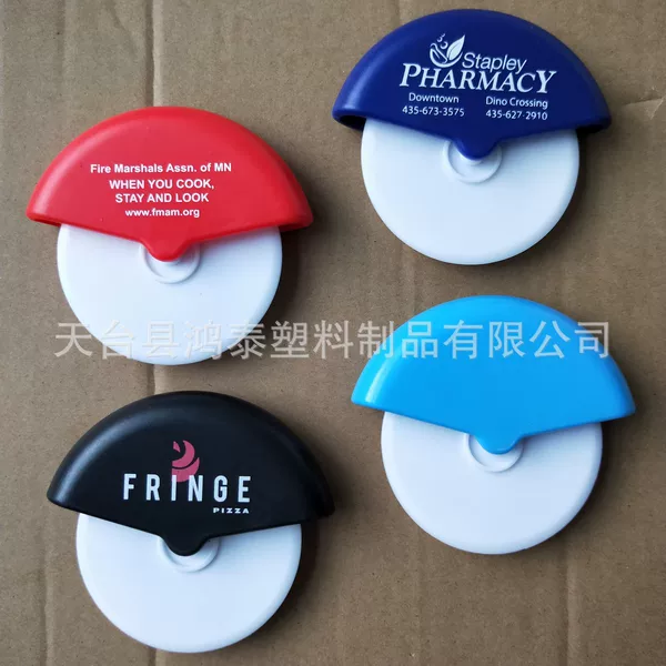 Factory Direct advertising Pancake knife pizza cutter plastic pizza cutter pizza splitter