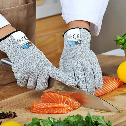 Kite fishing gloves, anti-cut gloves level 5, anti-cut gloves, butchery labor protection gloves