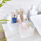 2820 desktop storage box cosmetic box plastic frosted compartment with lid mask box cosmetic table finishing box