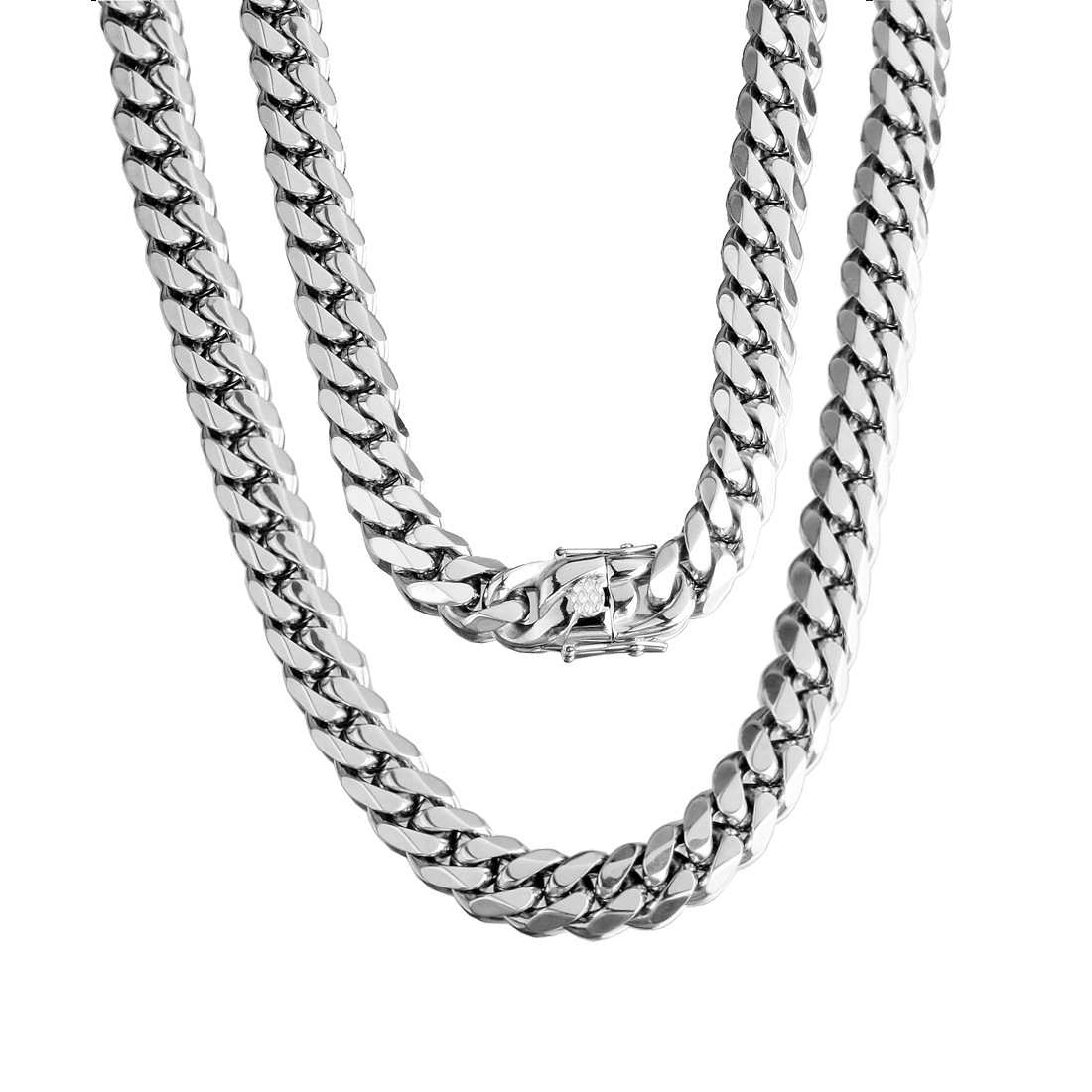 Necklace stainless steel hip-hop style