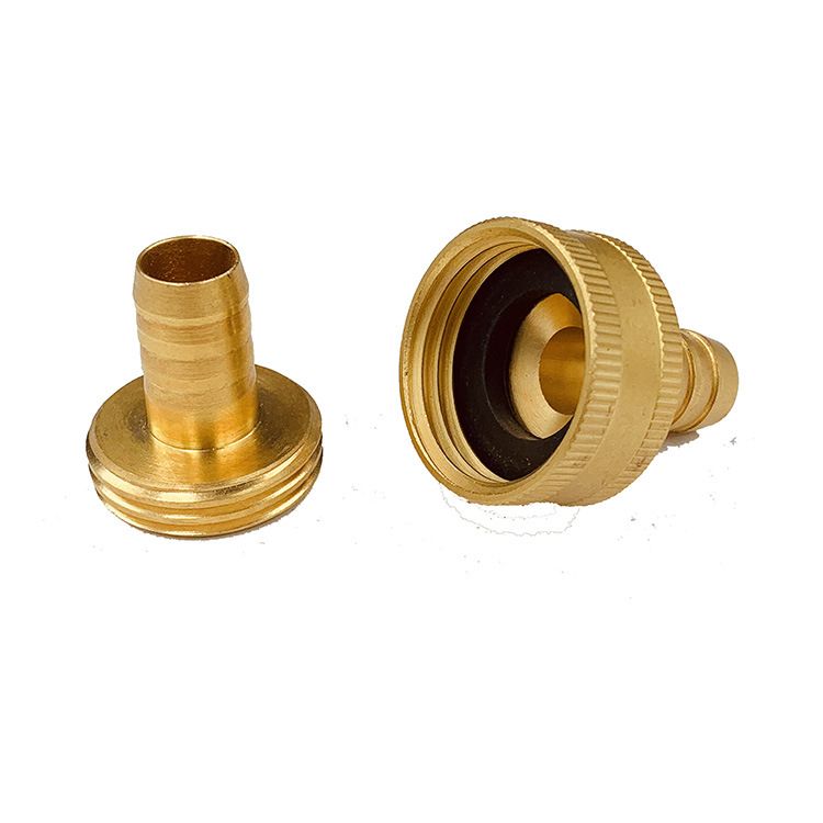 Amazon cobre 4 puntos conector de manguera de jardín 1/2 conector de tubería de agua herramientas de jardín accesorios de hardware