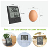 Small electronic thermo hygrometer indoor, digital display