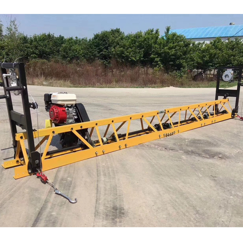 专业供应路面汽油动力整平机 省时省力高效震动尺 桥面振动梁