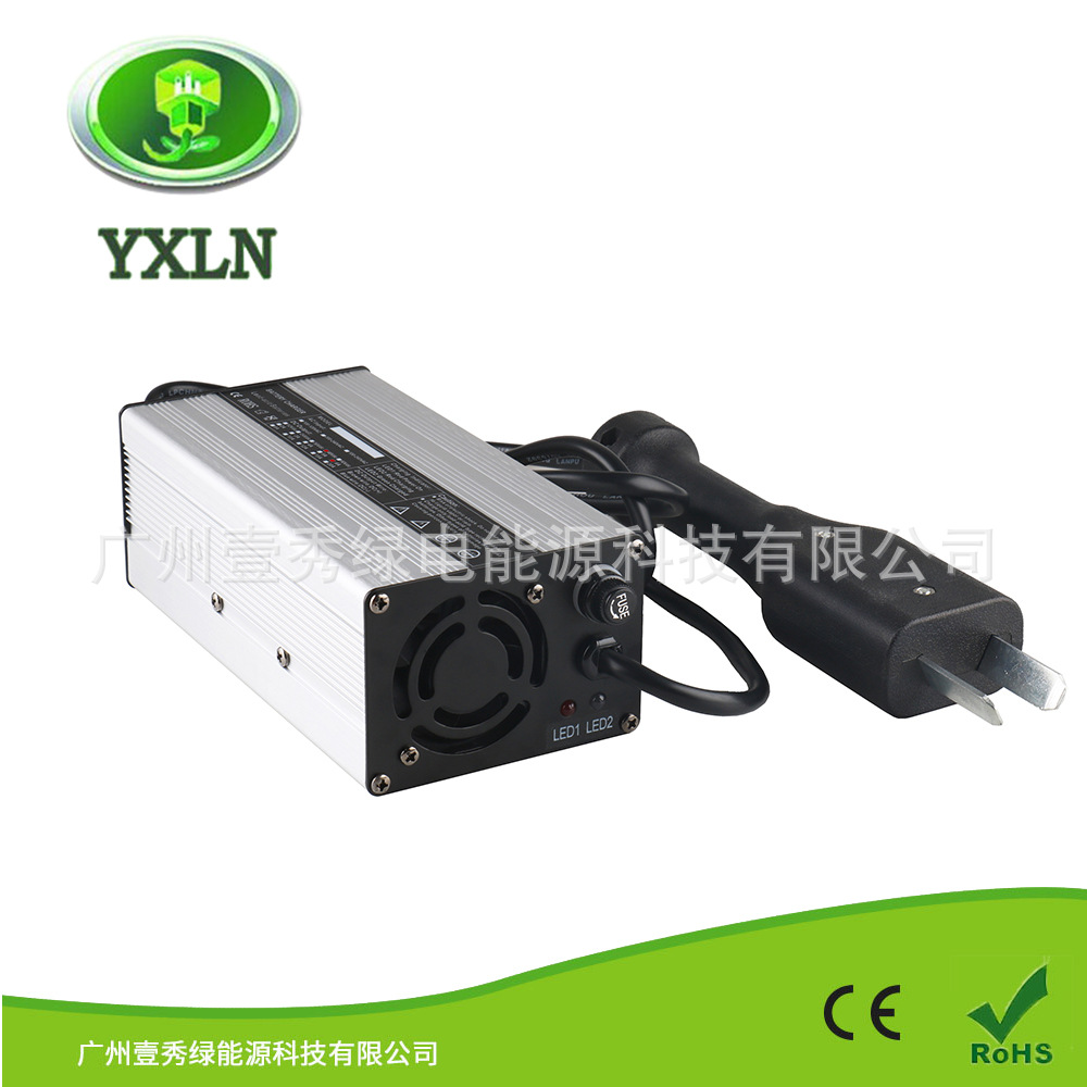 400W 48V 6A高尔夫球车 大八角头 全自动智能脉冲修复充电器批发