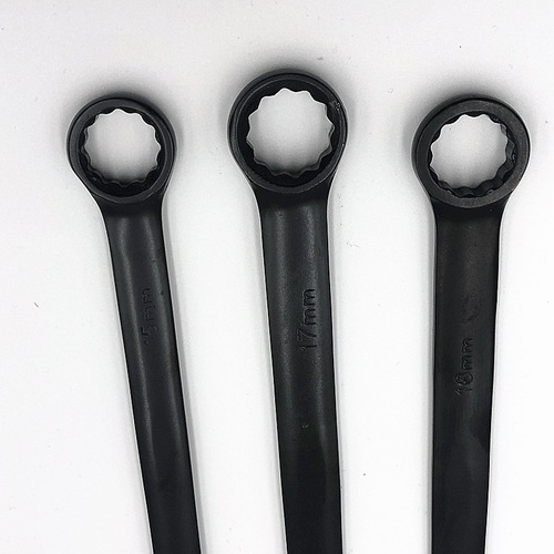 Factory Direct Sales Metric Dual-Function Wrench 8-24 Dual-Function Wrench Set, SAE Size, Black Dual-Function Wrench