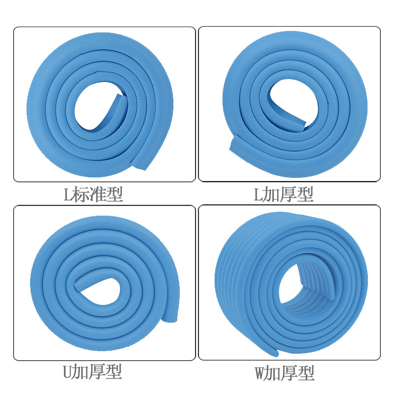 Bolsa de color inglés tira anticolisión tira de protección de seguridad para bebés protección para niños tira de borde de esquina de mesa antidetonante