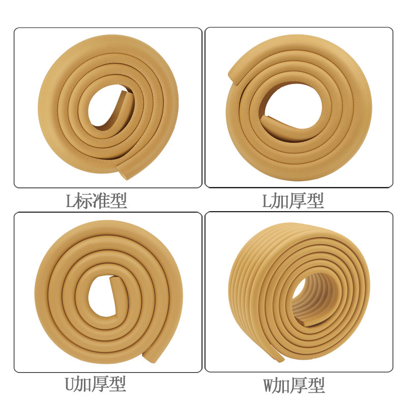 Bolsa de color inglés tira anticolisión tira de protección de seguridad para bebés protección para niños tira de borde de esquina de mesa antidetonante