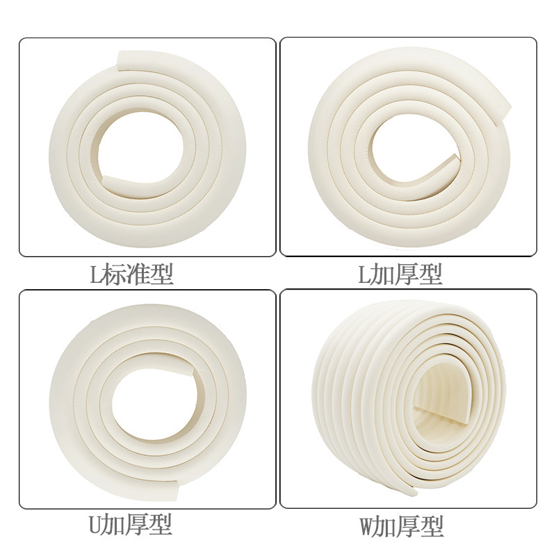 Bolsa de color inglés tira anticolisión tira de protección de seguridad para bebés protección para niños tira de borde de esquina de mesa antidetonante