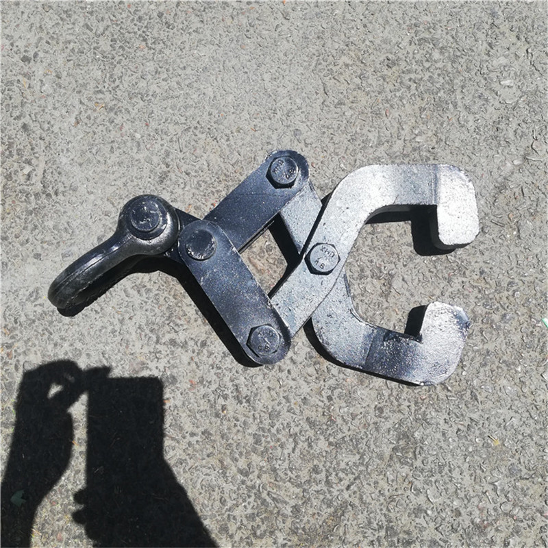 铁路吊运铁轨用钳 吊轨钳 2T吊轨钳供货