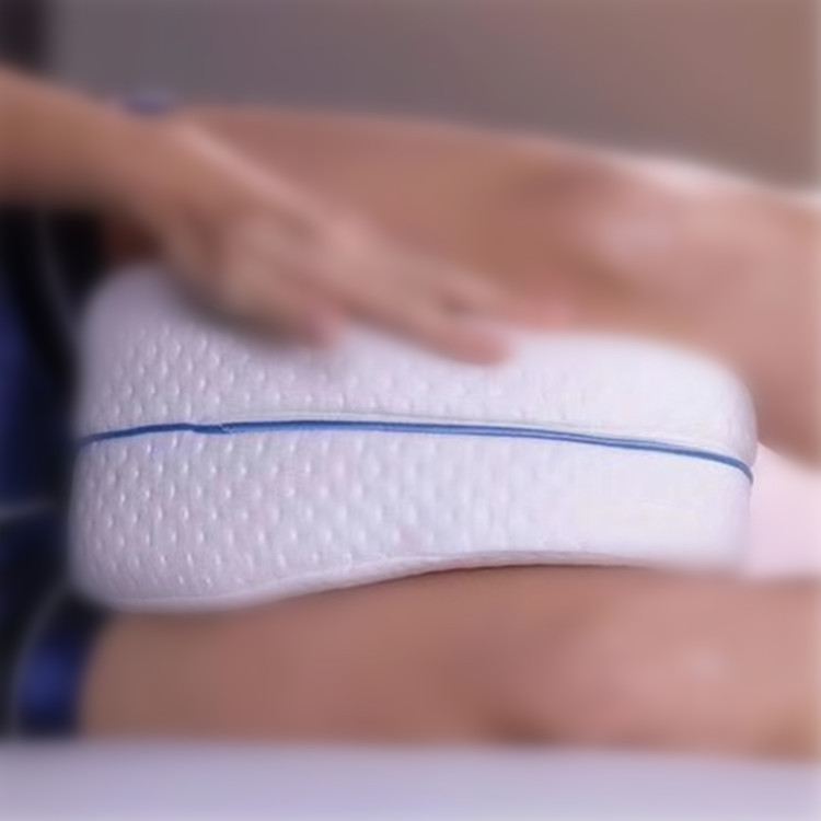 Nuevo contorno transfronterizo legado pierna almohada memoria en forma de corazón pierna almohada lento rebote esponja pierna almohada