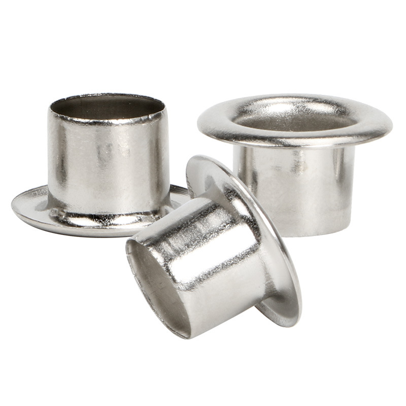 Los callos de ala ancha de pierna alta engrosados ensancharon los callos de hierro blancos de plata electrochapados hebilla de ojo de aire Ojo de gas no estándar irregular