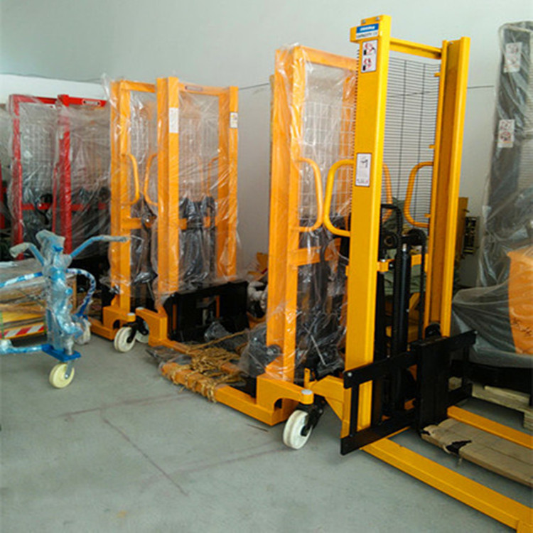 手动液压叉车堆高车1吨2吨3吨仓库升降两用搬运车装卸货铲车省力
