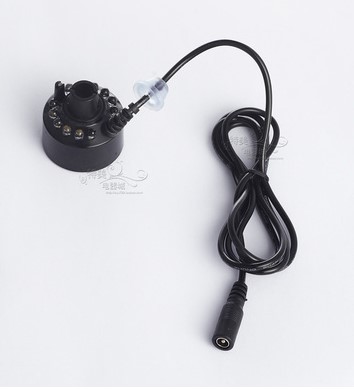 Múltiples especificaciones atomizador ultrasónico sola cabeza piscina bonsai rocalla atomizador cabeza atomización humidificador Accesorios