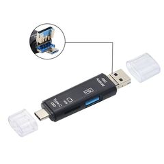 TYPE-C to TF USB2.0 mobile phone card reader USB OTG type-c all-in-one hub expansion