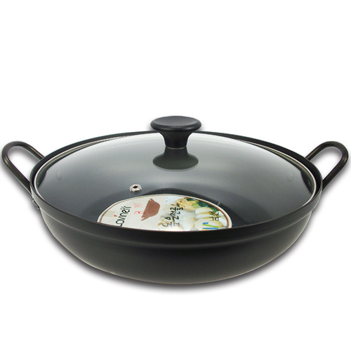 Korean hard aluminum alloy seafood pot army pot rice cake hot pot Korean spicy soup pot gas stove open flame potato pot