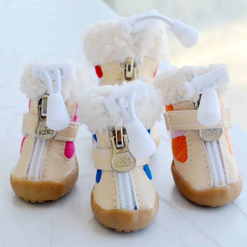 Обувь Для Собак Обувь Тедди Обувь Для Животных Обувь Для Собак не может упасть Анти-скольжения обувь Маленькая собака обувь