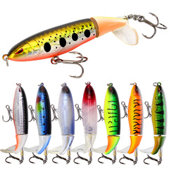 Weihe 8-Color Floating Pencil Lure: Spiral Propeller Tractor Style, 9CM / 14.5cm, Lifelike Hard Bait for Lure Fishing