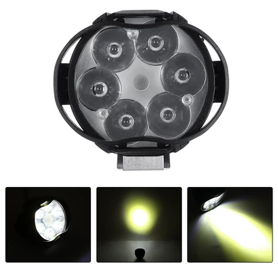 12-80V Motosiklet LED Fənəri Elektrikli Nəqliyyat Vasitəsi Xarici İş İşığı Yüksək Parlaqlıq
