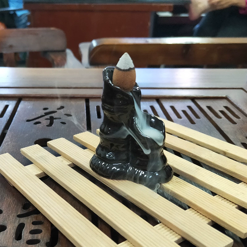 Производители кросс-border поставок мини- inverted incense burner керамическая маленькая фигурка чайная церемония благовония дорога маленький тыквенный настой благовония печь