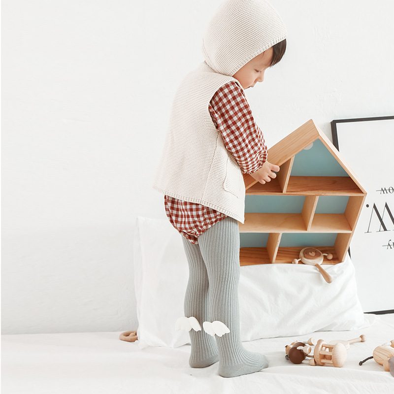 19 Nuevo Otoño e Invierno forrado de vellón engrosado pantimedias para niños bebé polainas de una sola pieza pantimedias calcetines para niñas