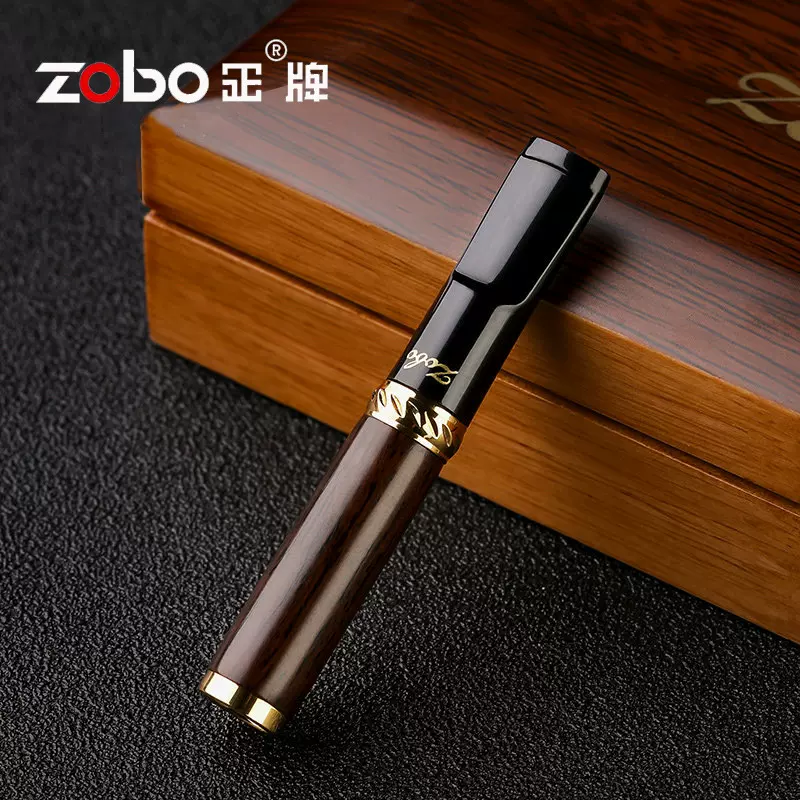 Zobo正牌过滤烟嘴男士可清洗过滤器粗中细净烟器三用滤芯活性炭