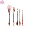 Golden brush contains rose, cup, tools set, new collection, beautiful waist, 10 pieces