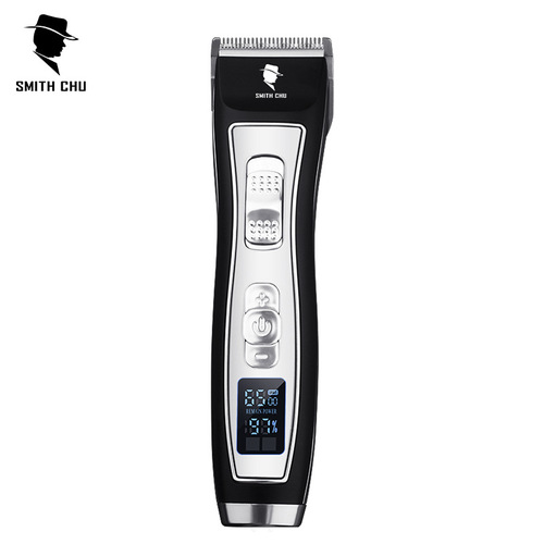 [First time direct discount] Hair salon home hair clipper children's low-voice electric push lithium battery aluminum head hair clipper