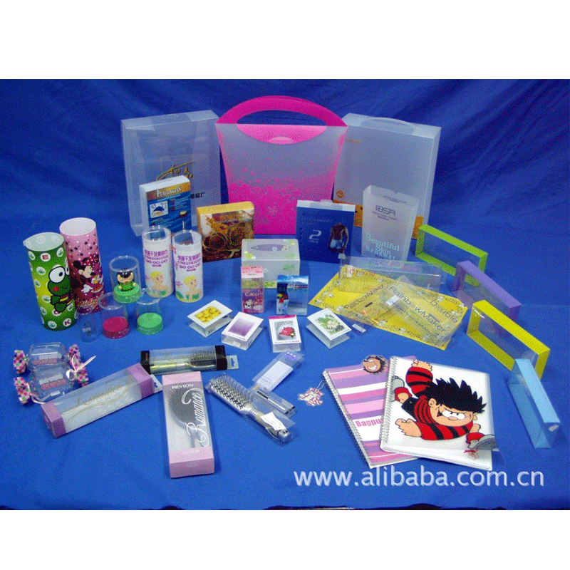 打版PET包装盒子PVC彩印盒PS吸塑托L型收纳夹pp磨砂盒礼盒储物