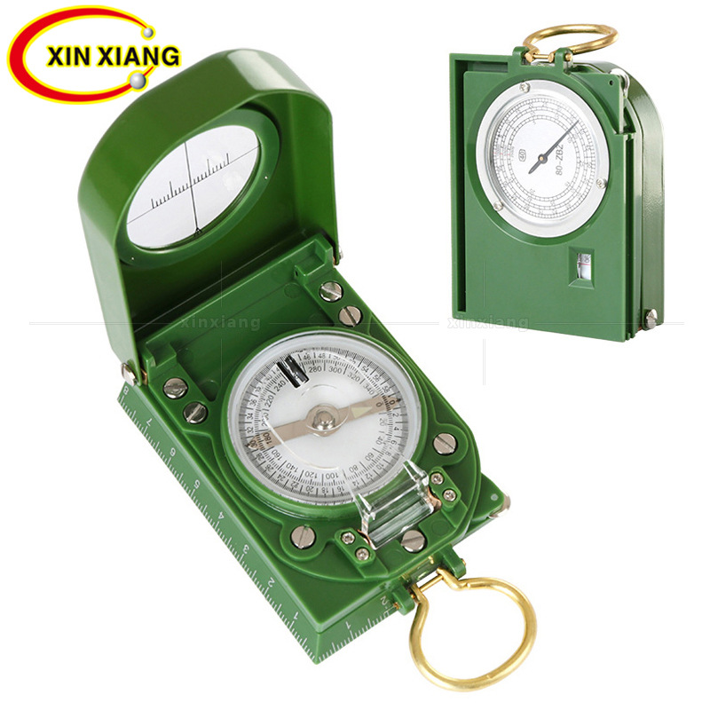 S80式多功能强磁精确户外指北针 高档军迷野营登山探险旅游指南针