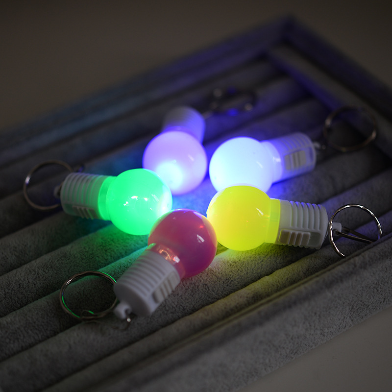 Led Keychain Pendant With Qr Code Light Up Gift For Small Business_voghion.com