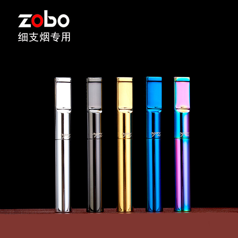 Official ZOBO Thin Two Use Cigarette Filter for Men High-Grade Micro-Hole Washable Reusable Filter Cigarette Cleaner Wholesale