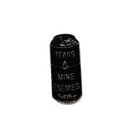 随变速卖通黑色罐头 眼泪是我的敌人original recipe夹克胸针