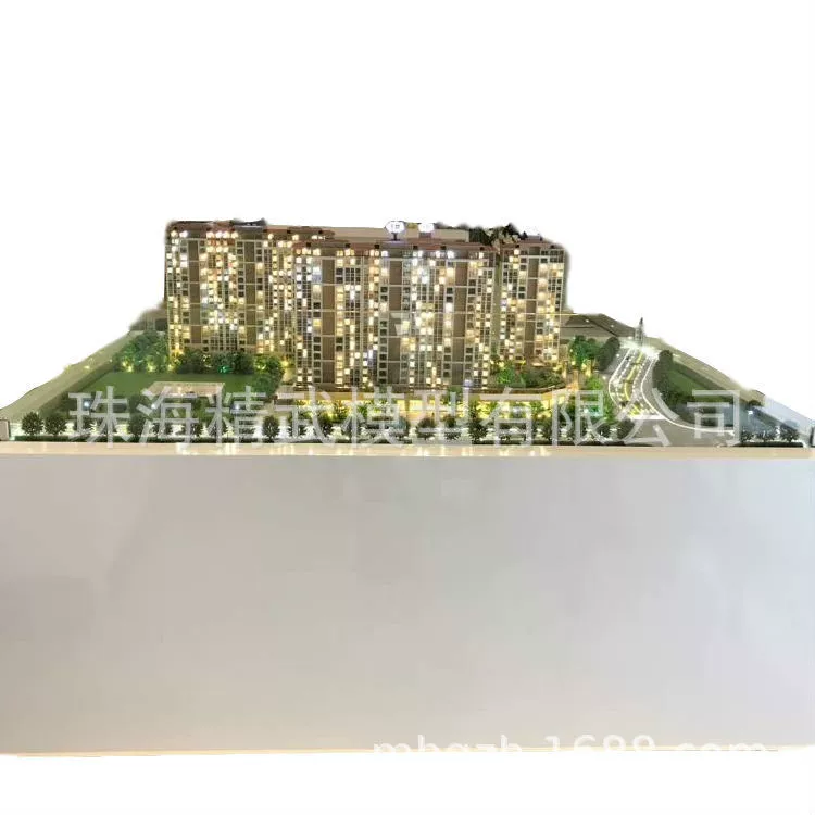 Модель здания Гонконга и архитектурная модель песочного стола и производство модели жилого сообщества Гонконга