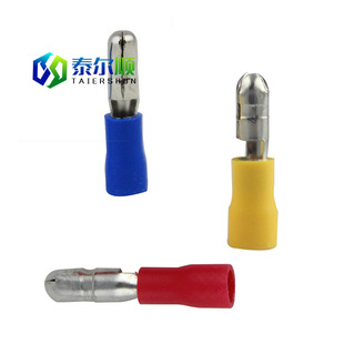Bullet-shaped male insulated terminal MPD1.25/2/5.5/156/195 cold-pressed butt terminal q