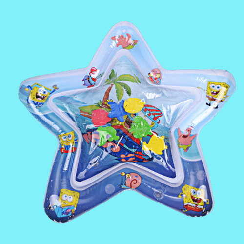 Cross-border toy wholesale summer baby splash pad pvc infant inflatable pat pad