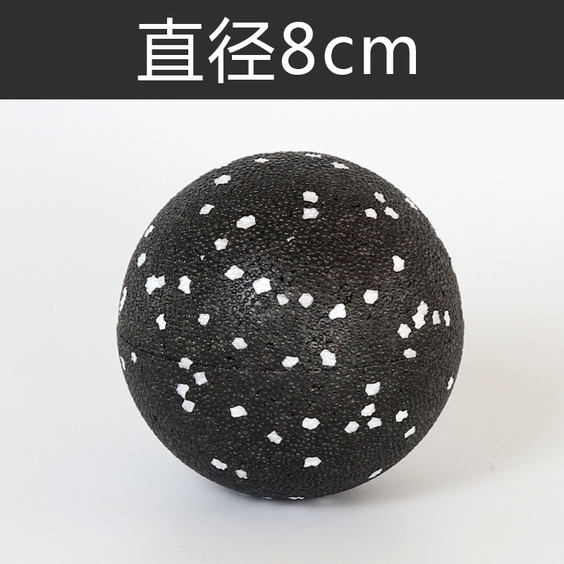 Single ball black and white dot 8cm