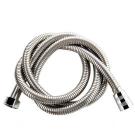 不锈钢淋浴软管防爆淋雨喷头水管 电镀金属软管 花洒软管1.5米2米