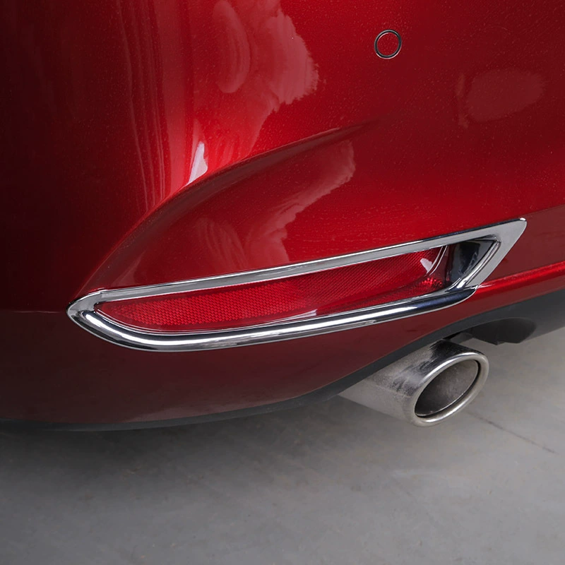 Подходит для 2020 Mazda 3 Модифицированная Onksera рамка задней противотуманной фары украшение Модифицированная наклейка с блестками внешняя